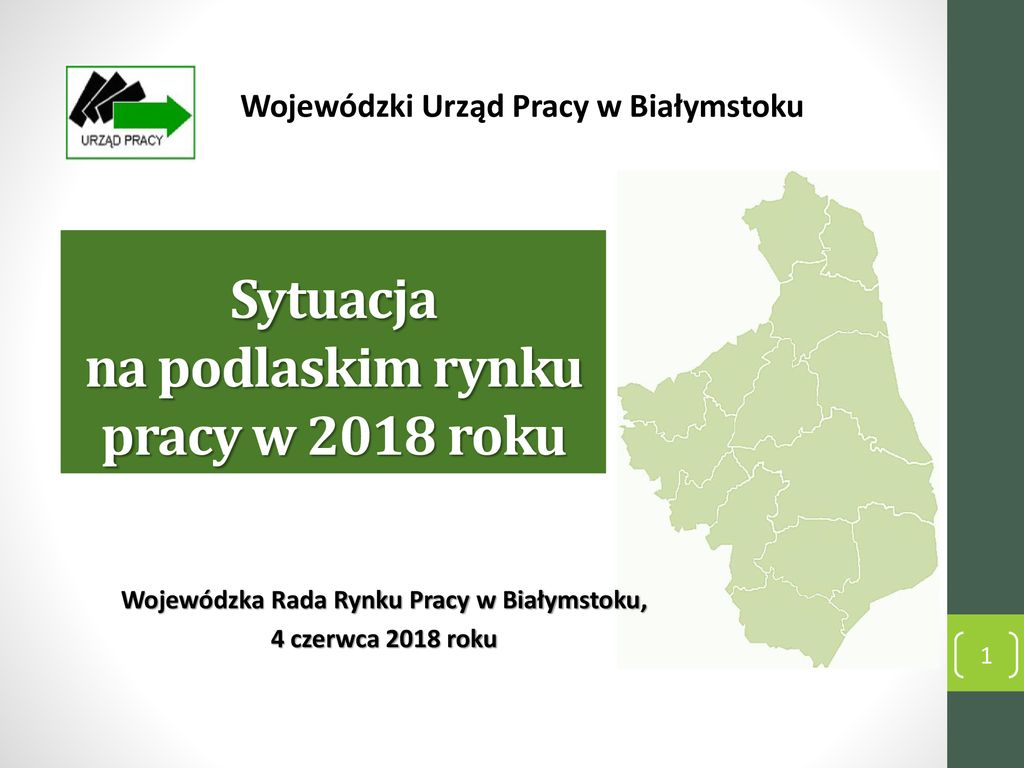 Sytuacja Na Podlaskim Rynku Pracy W Roku Ppt Pobierz